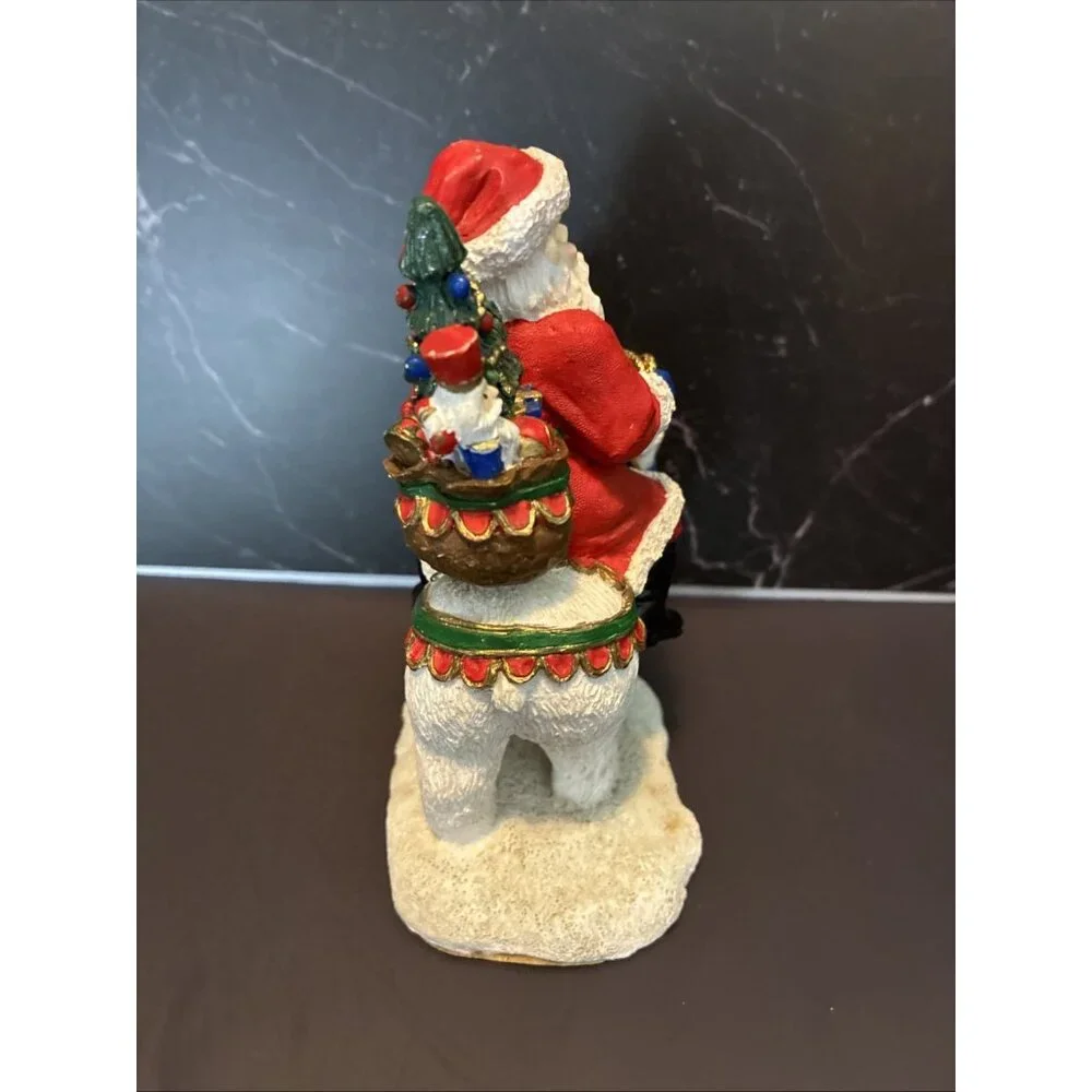 1996 Norwegian Santa Polar Bear Santas From Around World Figurine